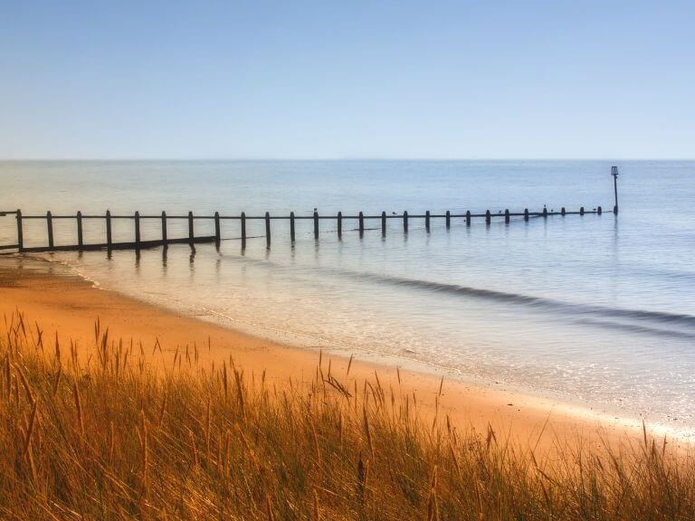 Long sandy beach